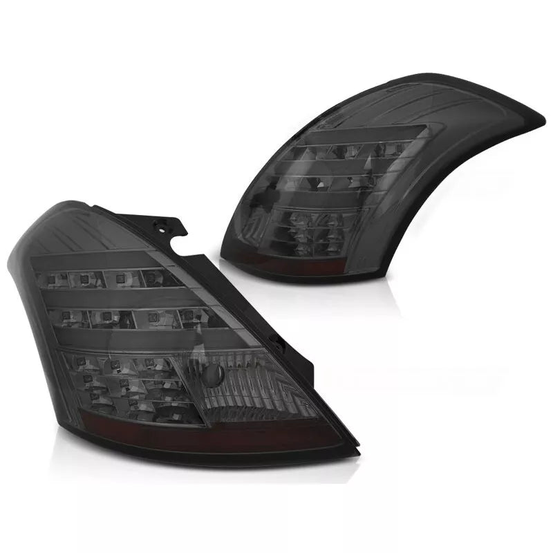 Fanali posteriori a LED lightbar per Suzuki Swift V 2010-2013 in fumo