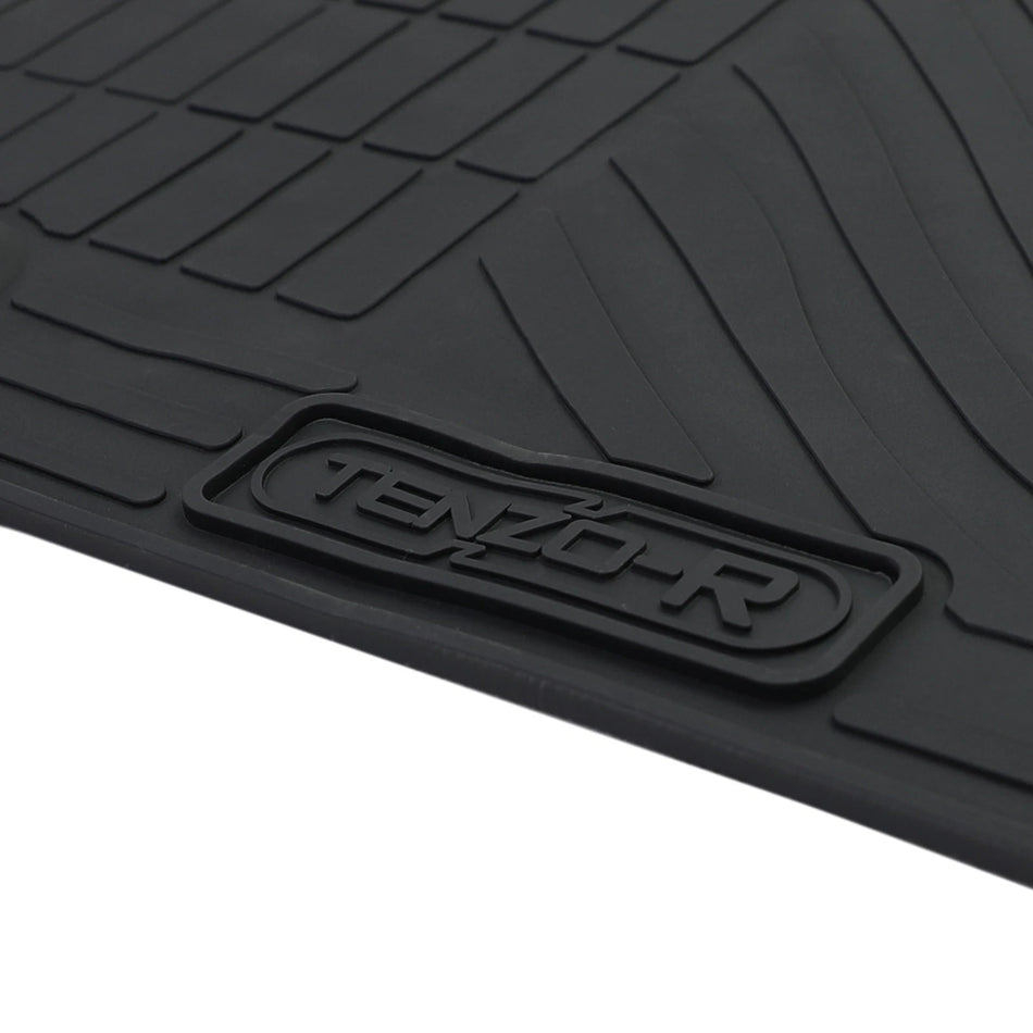 Tappetini auto in gomma neri set premium adatti BMW E46 berlina Touring 98-05