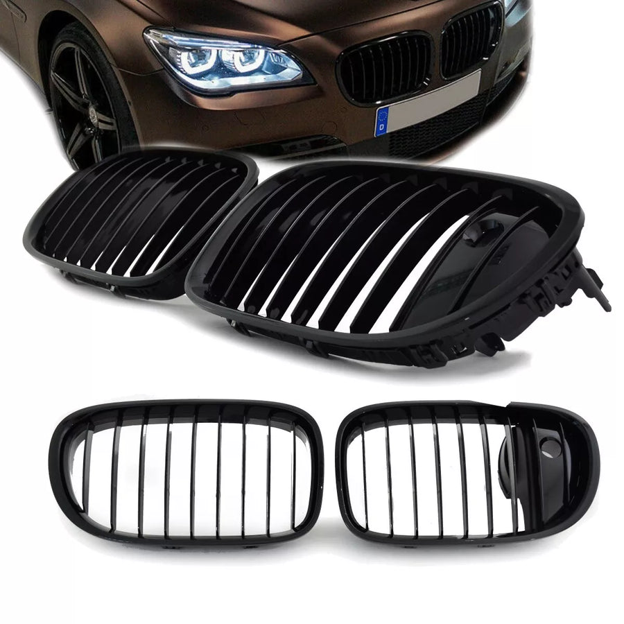 Set Griglia Nero Lucido per BMW Serie 7 F01 F02 12-15