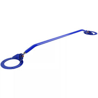 Barra alluminio blu anteriore 3 pezzi regolabile per VW Golf 3 Vento Passat 35i