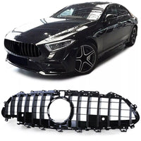 Griglia radiatore sportiva nera lucida per Mercedes CLS C257 18-23