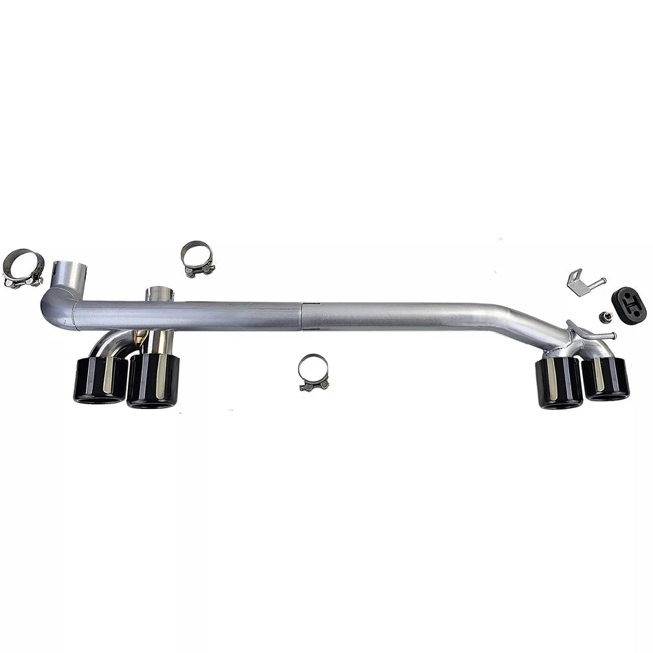 Diffusore posteriore lucido + terminale look per BMW F32 F33 F36 425 428 430