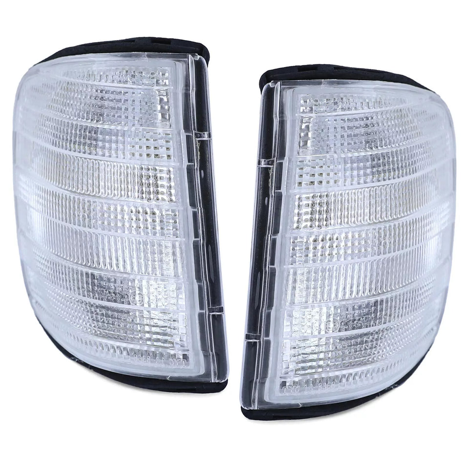 Coppia frecce bianche sinistra destra per Mercedes Classe S W126 79-91