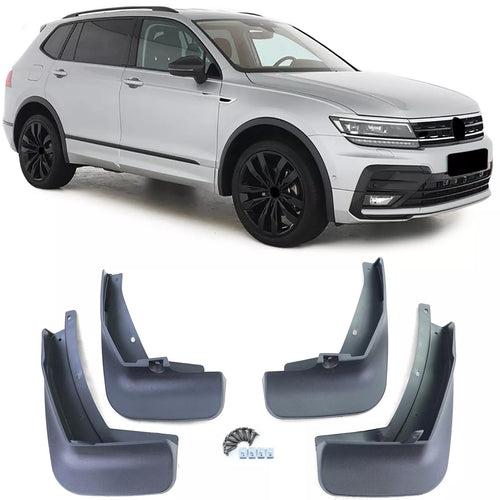 Set paraurti anteriore e posteriore nero per VW Tiguan 2 AD1 dal 16