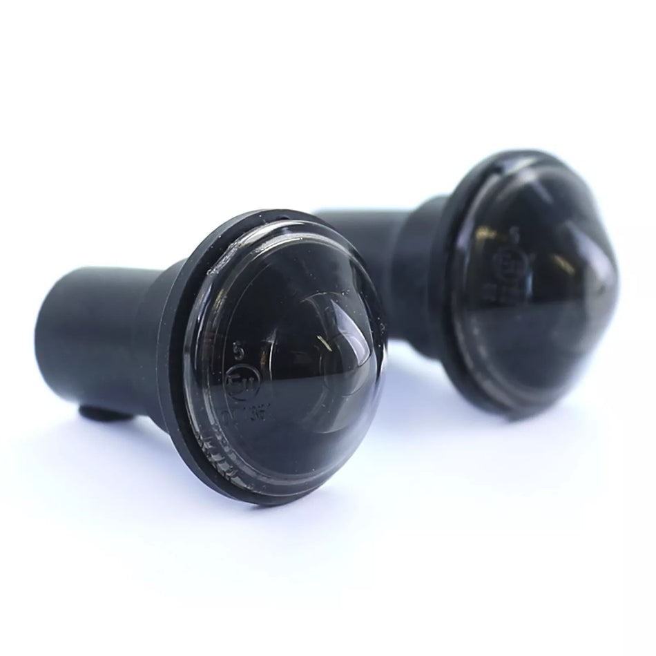 Vetro trasparente frecce laterali nero fumo adatte, per Fiat Coupè 175 94-00 – vista 2