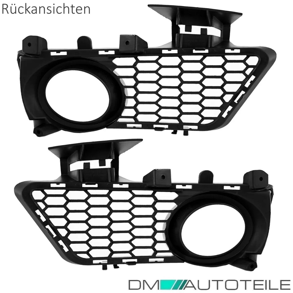 Set griglia paraurti griglia Nero Lucido per BMW F30 F31 M 11-19