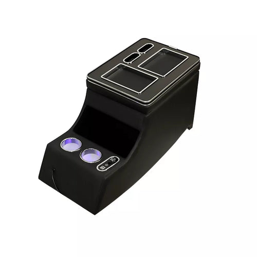 Multi USB vano portaoggetti console centrale per Mercedes Viano W639 03-13 Nero