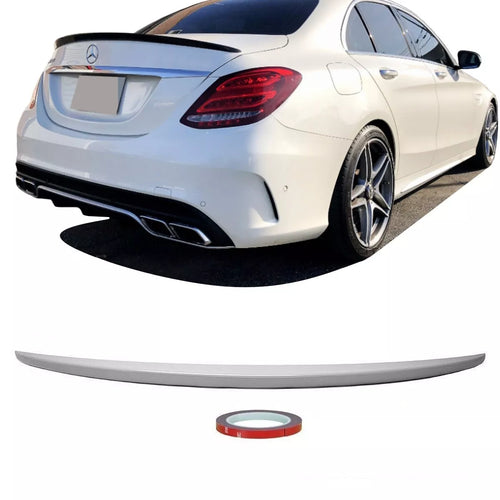 Spoiler bagagliaio Posteriore + kit di montaggio 3M per Mercedes W205 + AMG C63