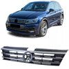 Griglia radiatore nera + barre cromate per Vw Tiguan II 2016-2020
