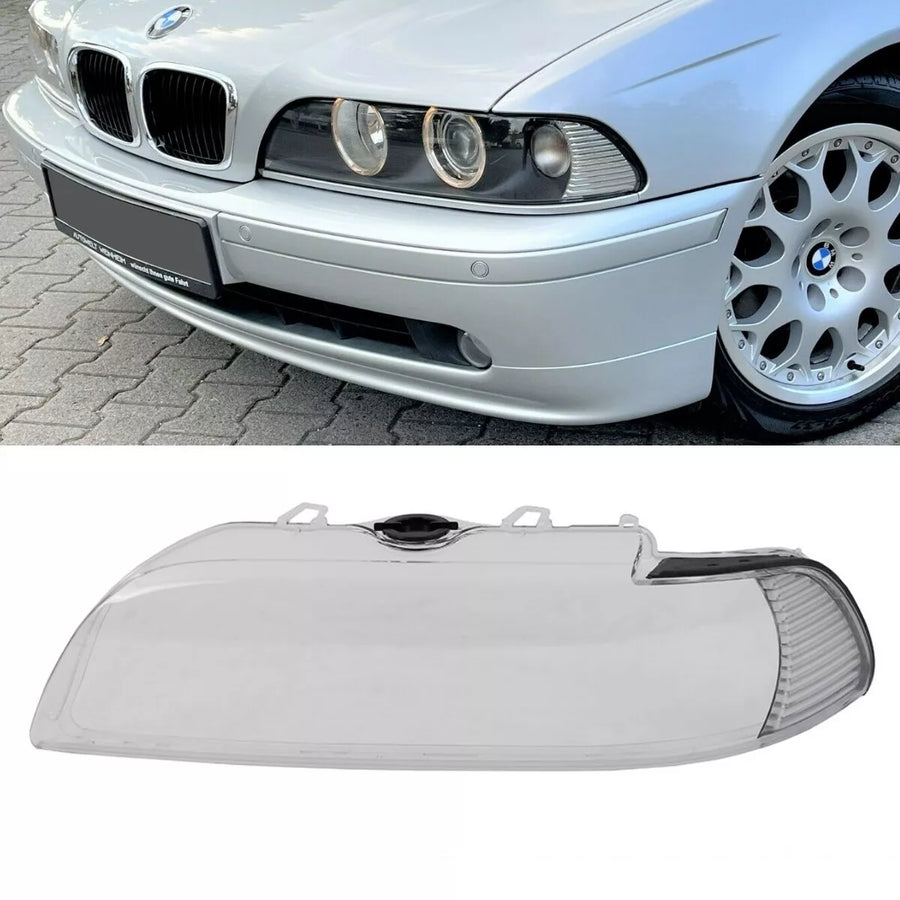 Carter faro sx indicatore di direzione bianco alogeno xeno per BMW E39 00-03