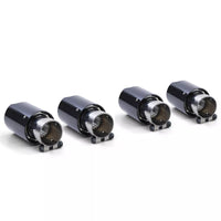 terminali 90 mm sport carbonio nero adatti, per BMW Serie 4 F82 F83 dal 14