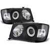 fari vetro Nero per Mercedes Benz E W124 93-95