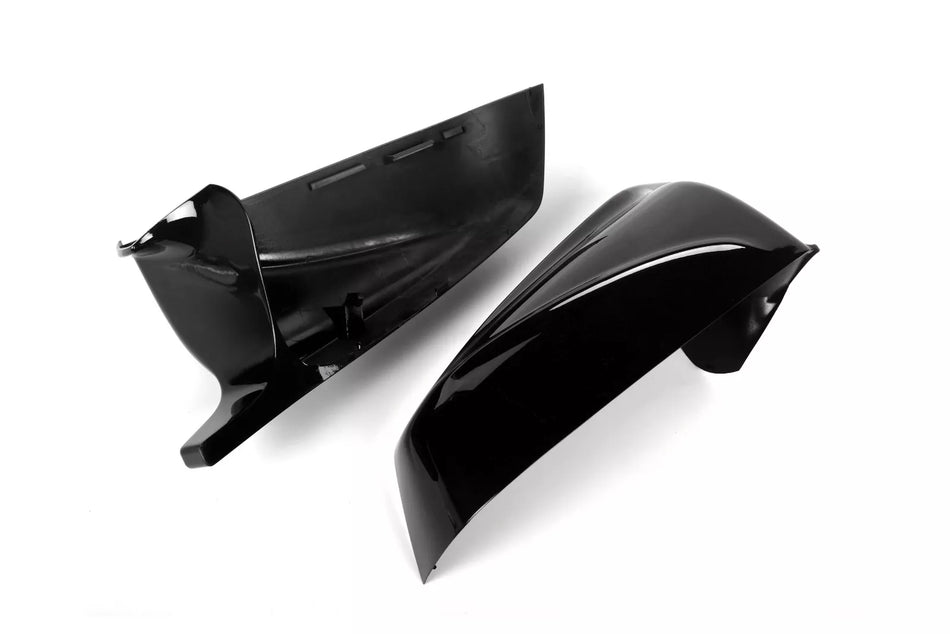 Calotte specchietti neri sportivi da sostituire per BMW F01 F07 (PRE-LCI)