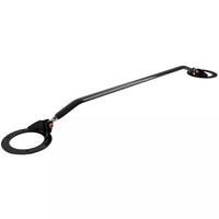 Barra cupola alluminio nera anteriore regolabile per VW Golf 3 Vento Passat 35i