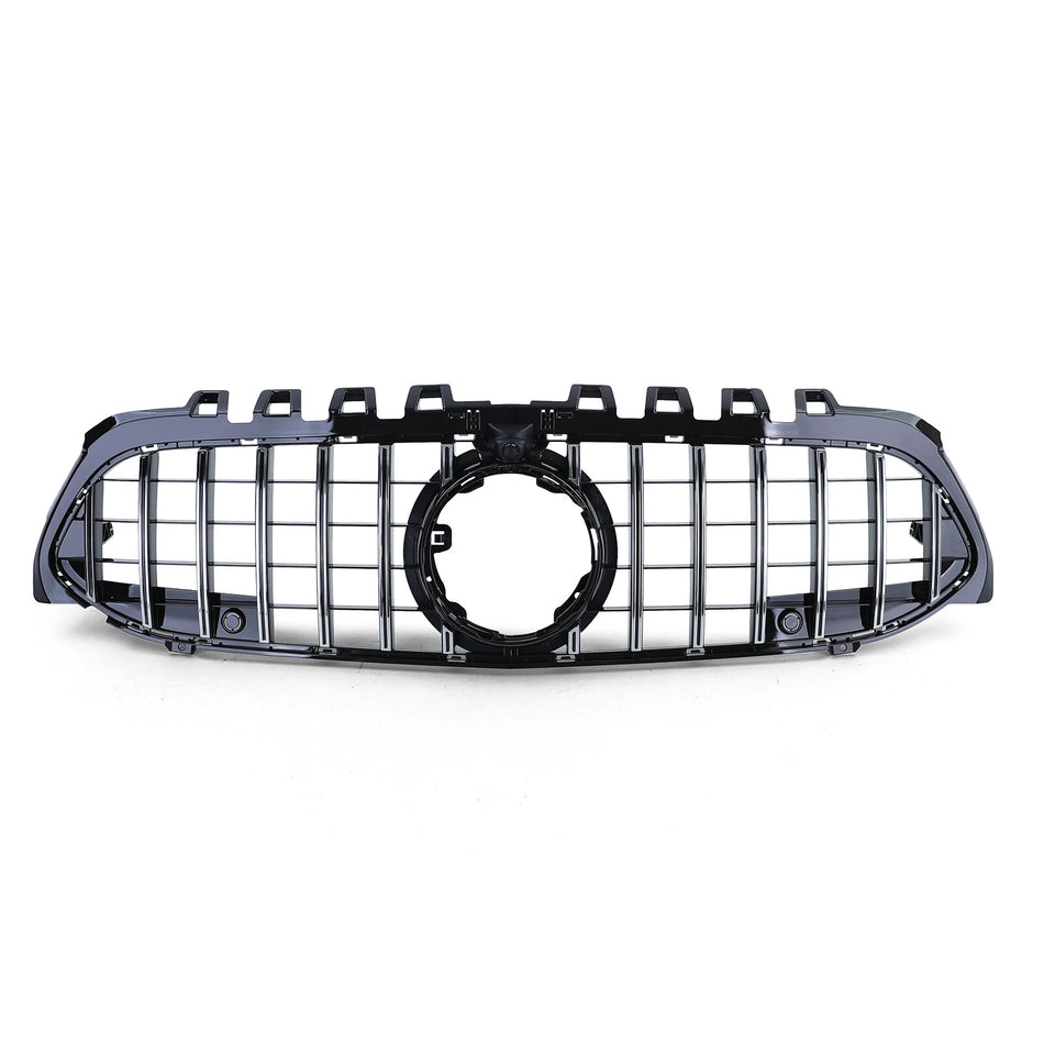 Griglia radiatore sportiva Nero cromo,per Mercedes Classe A W177 V177 dal 18