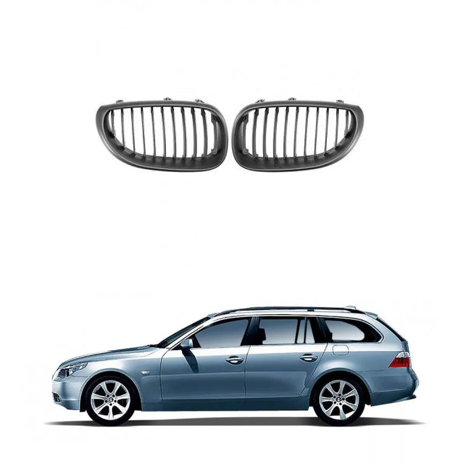 Set Griglia Nero per BMW Serie 5 (E60) Touring (E61) tutte