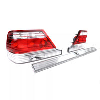 Luci posteriori con barra di serratura rosso chiaro Mercedes S Kasse W140 94-98