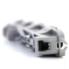 3. Luce freno LED vetro trasparente nero fumo per Mercedes Classe E W211 02-06