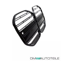 Griglia Sportiva doppia barra nera lucida per BMW Serie 4 G22 G23