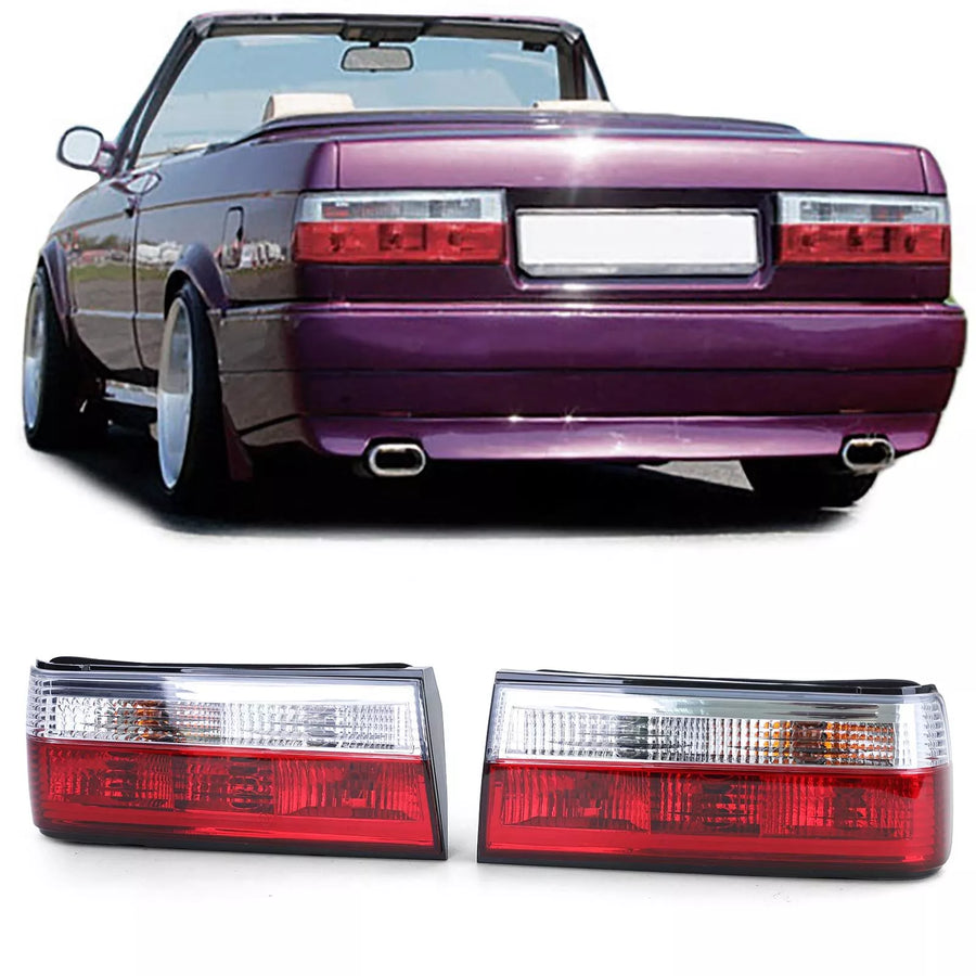Fanali posteriori rossi per BMW Serie 3 E30 Facelift berlina Cabrio Touring