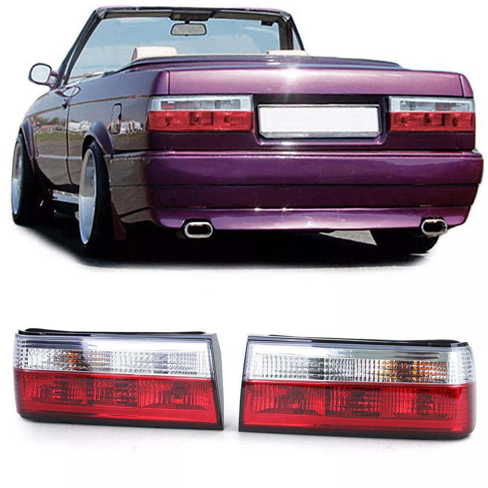 Fanali posteriori rossi per BMW Serie 3 E30 Facelift berlina Cabrio Touring
