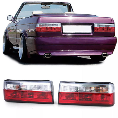 Fanali posteriori rossi per BMW Serie 3 E30 Facelift berlina Cabrio Touring
