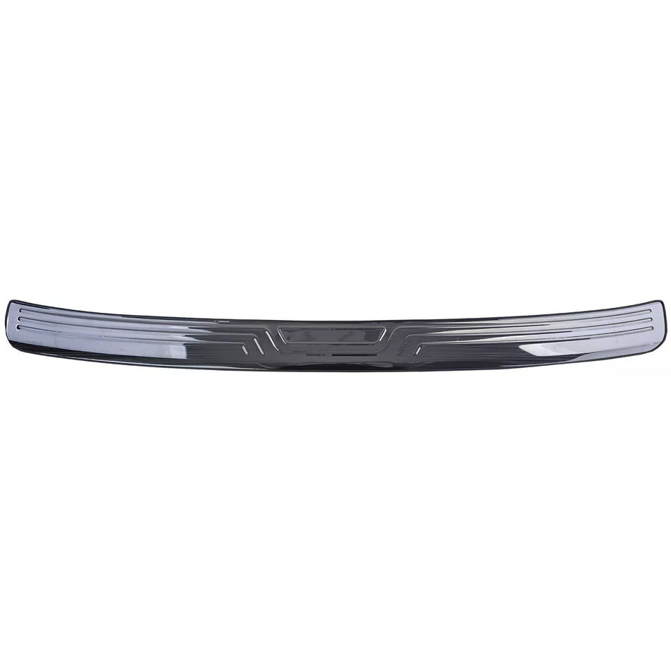 Parabordo di carico acciaio inox nero paraurti esterno, per BMW Serie 5 G30 G31