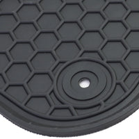 Tappetini auto in gomma neri set premium per VW Touareg III CR dal 18