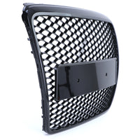 Griglia Sport a nido d'ape senza emblema nera lucida per Audi A6 C6 4F 08-11