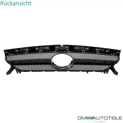 Griglia Sportiva nera lucida per Mercedes C117 W117 CLA mopf + 45 AMG