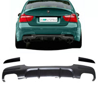 Diffusore per BMW E90 E91 05-11 M M Sport3 4 tubi