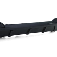Diffusore posteriore opaco + terminale duplex, per BMW F10 F11 520 525 528 530