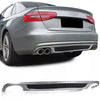 Diffusore Posteriore Inserto + Griglia per Audi A4 B8 Berlina Avant 07-11