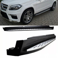 Kit pedane battitacco alluminio  per Mercedes GL X166 2012