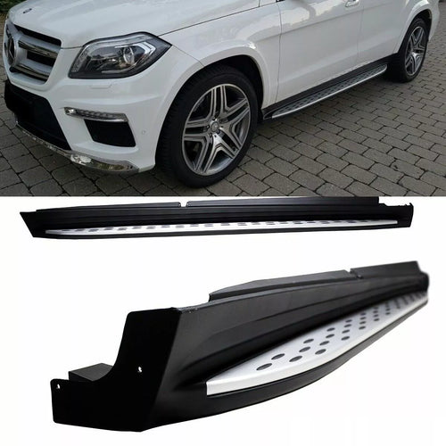 Kit pedane battitacco alluminio  per Mercedes GL X166 2012