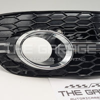 Griglie FENDINEBBIA RSQ5 Look per AUDI Q5 SUV 8R Restyle (2012-2016) NERO CROMO
