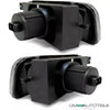 SET FENDINEBBIA SMOKE VETRO FUMO Nero SCANALATO A TUTTE LE BMW E36