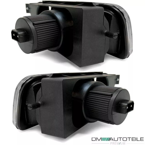 SET FENDINEBBIA SMOKE VETRO FUMO Nero SCANALATO A TUTTE LE BMW E36