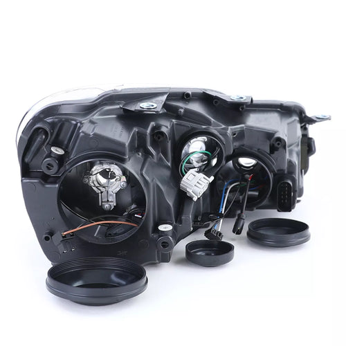 Faro proiettore nero + motore LWR sinistro per Vw Golf 6 VI 1K 08-14