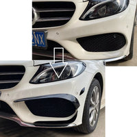 per MERCEDES W205 CLASSE C AMG LINE (pre-lifting) SPOILER AERODINAMICO ANTERIORE