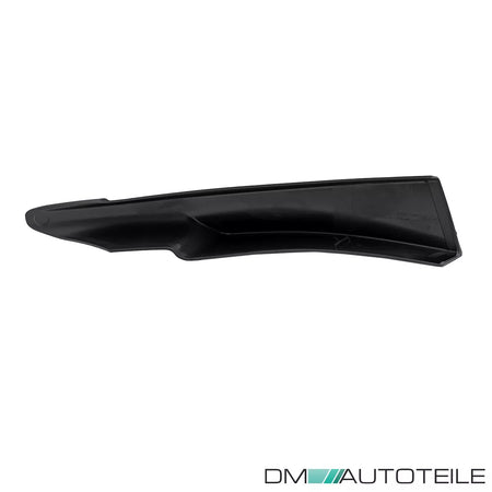 Set Flaps Splitter lama Nero Lucido per BMW Serie 3 E90 E91 Facelift 2008 – vista 2