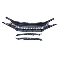 Griglia a nido d'ape Performance nera senza emblema per Honda Civic FK 2016-2020