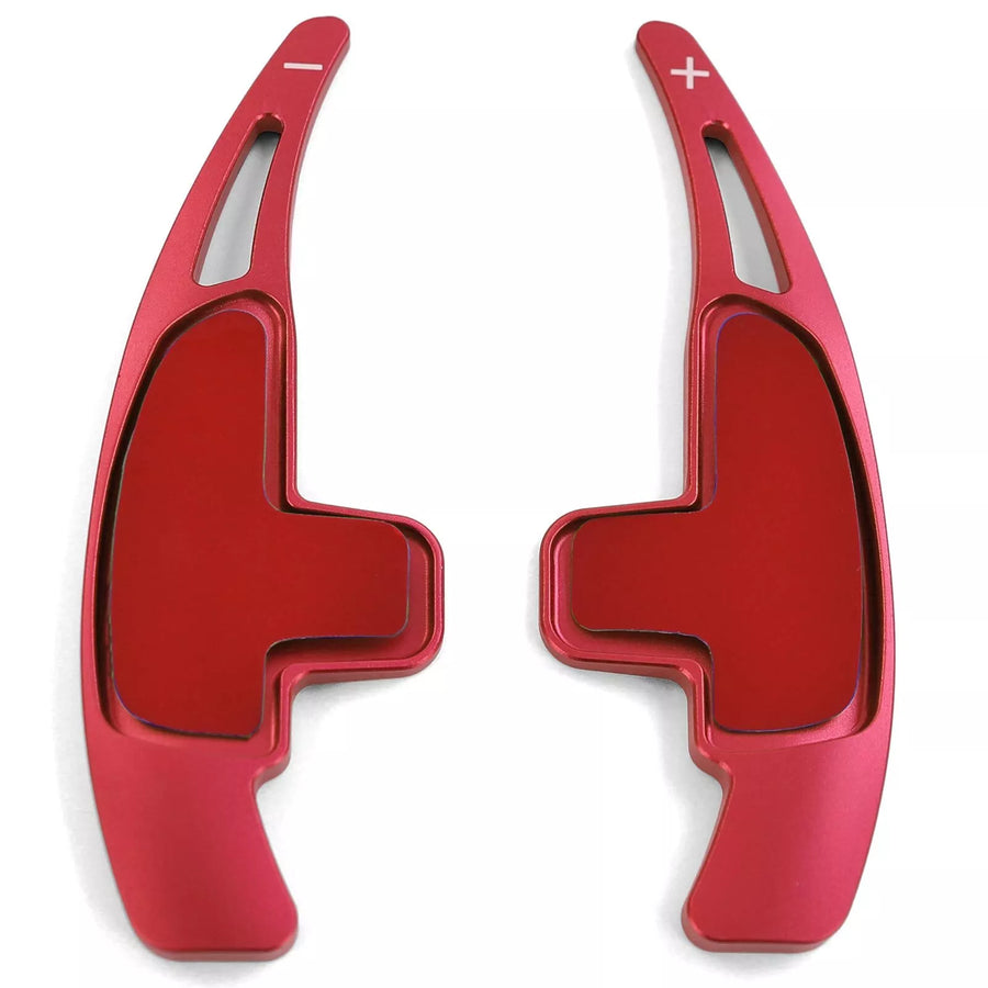 Palette Cambio Alluminio Rosso per Mercedes AMG S63 W221 CLA45 C117 CLS63