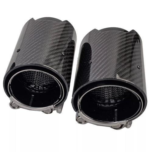 2 terminali in carbonio adatti, per BMW Serie 2 F22 F23 M235i M240i