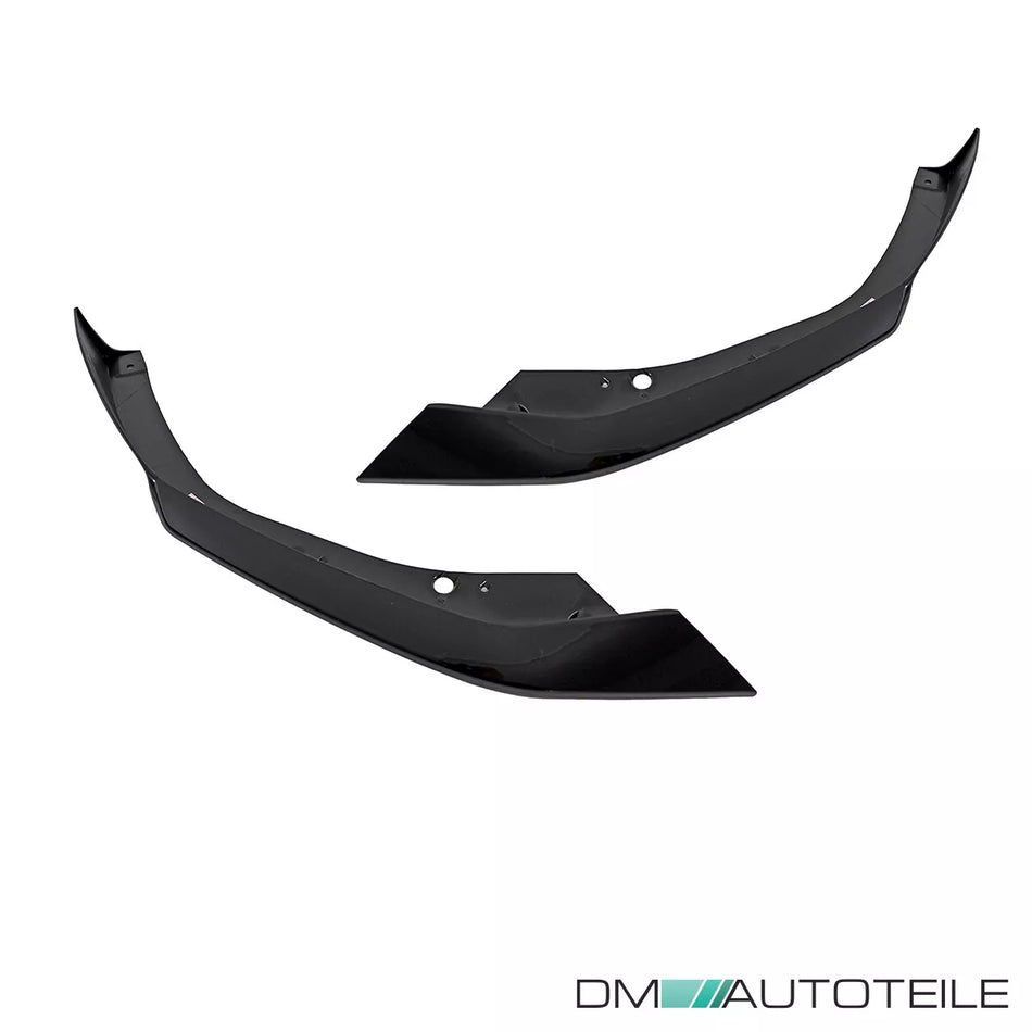Spoiler anteriore Nero Lucido per BMW G30 G31 LCI M Sport