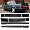 Set minigonne laterali Sportive XXL + assi per BMW E30 M Technik Coupe 1982-1994