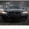 CCFL Angel Eyes faro Nero 6000K per BMW E90 E91 anno 05-08