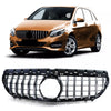 Griglia Sport nera lucida cromata adatta per Mercedes Classe B W246 14-18