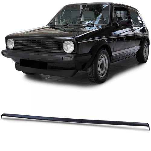 Griglia spoiler barra faro nero per Vw Golf 1 Cabrio 74-89 Caddy 82-92
