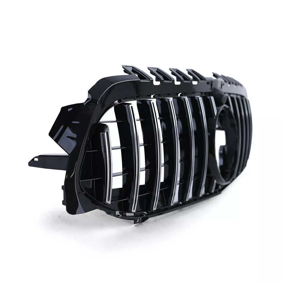 Griglia radiatore sportiva Nero cromo per Mercedes Classe A W177 V177 dal 18